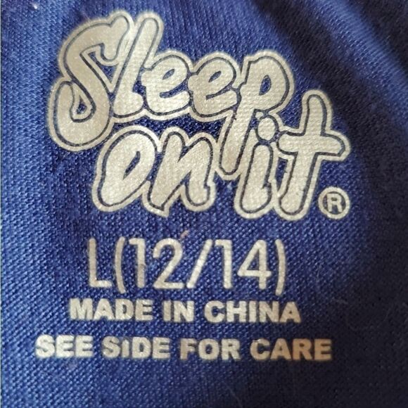 🔸️🔺️Sleep On It Pair of 2 Tshirt and Shorts Pajama Sets Large - Picture 9 of 9